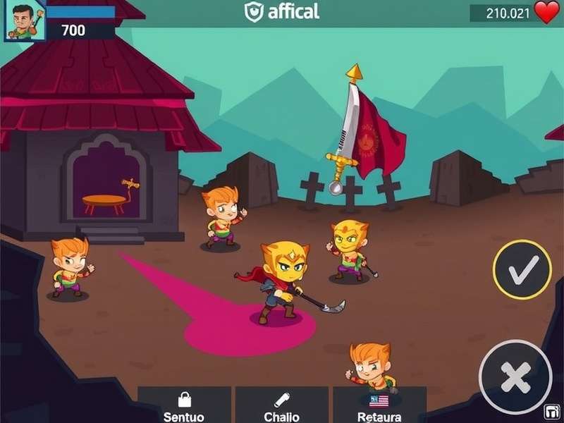 Pixel Gladiators India gameplay screenshot